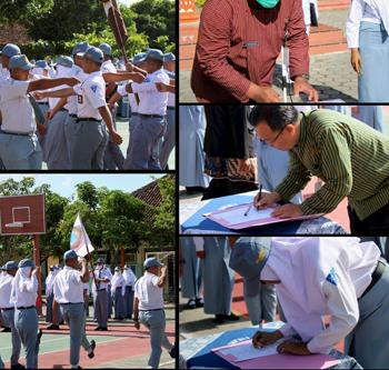 Serah Terima dan Pelantikan Pengurus MPK dan OSIS Masa Bakti 2022/2023